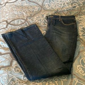 Bootcut dark wash jeans